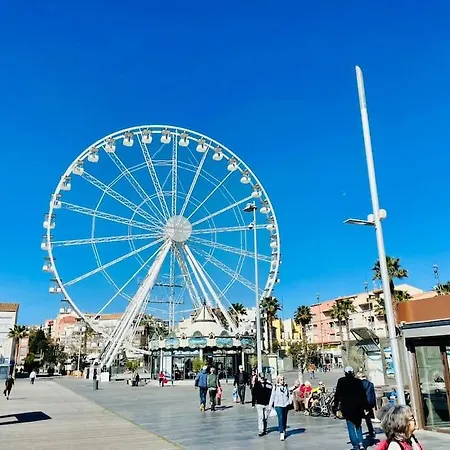 Cap D'agde Maisonnette Terrasse Clim Plage Апартаменты Агд