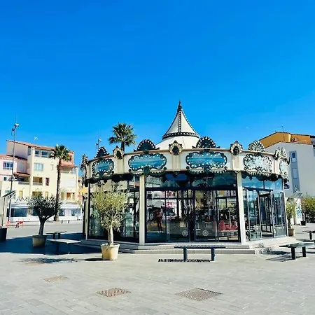 Cap D'agde Maisonnette Terrasse Clim Plage アパート *